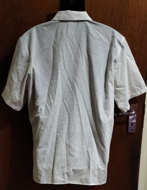 Mens - White Shirt - Make - Student Prince - Size - 16half, collar 42cm, chest 107cm