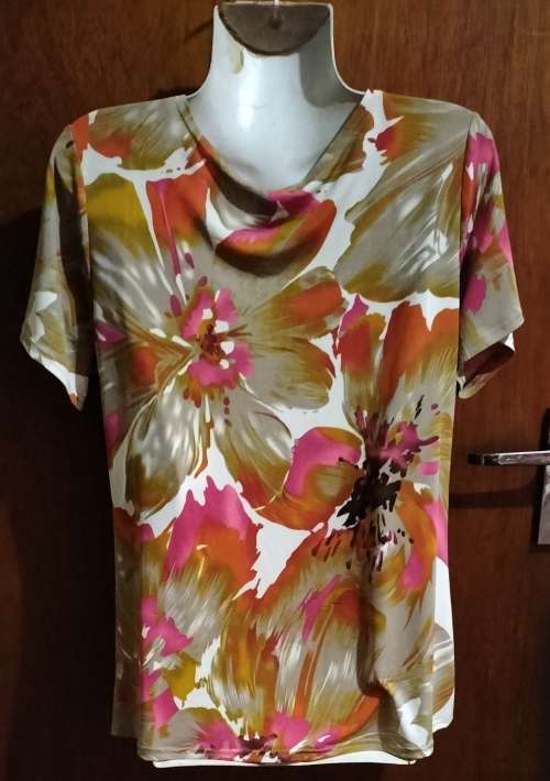 Ladies - Multicolored Blouse - Make - Fashion Express - Size - 14