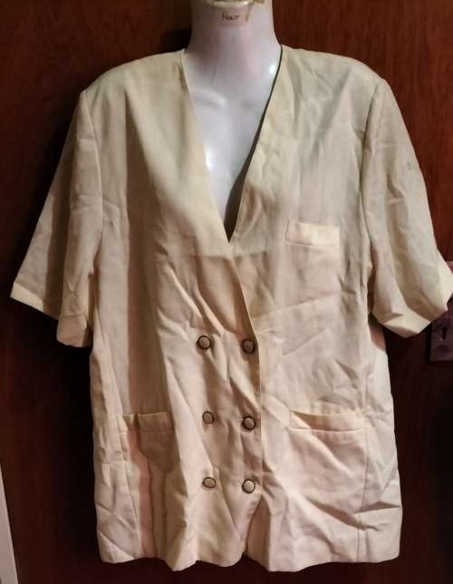 Special! Ladies - Light Yellow Blouse - Make - Febi - Size - no size