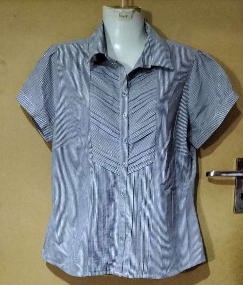 Ladies - Multicolored Blouse - Make - Miladys - Size - 12/36