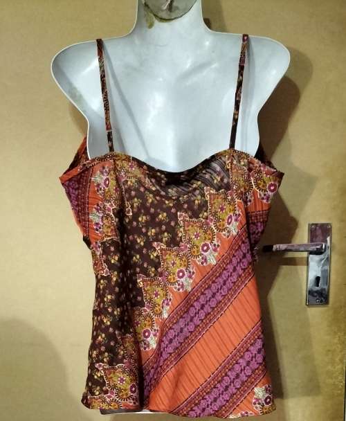 Ladies - Multicolored Top - Make - Fashion Express - Size - 38