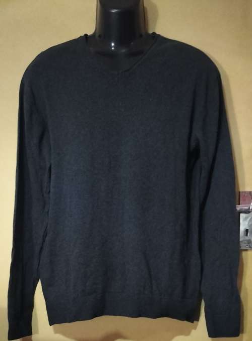 Mens -  Thin Dark Grey Jersey - Make - Legend - Size - L