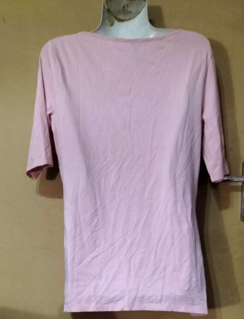 Ladies - Pink Top - Make - Woolworths - Size - M
