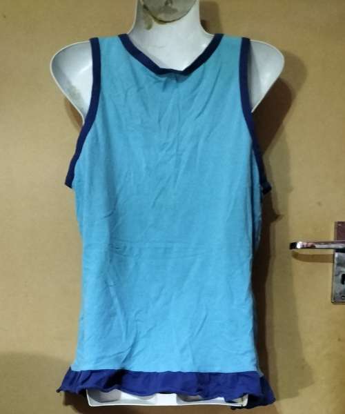 Ladies - Blue Top - Make - Hello Kitty - Size - L