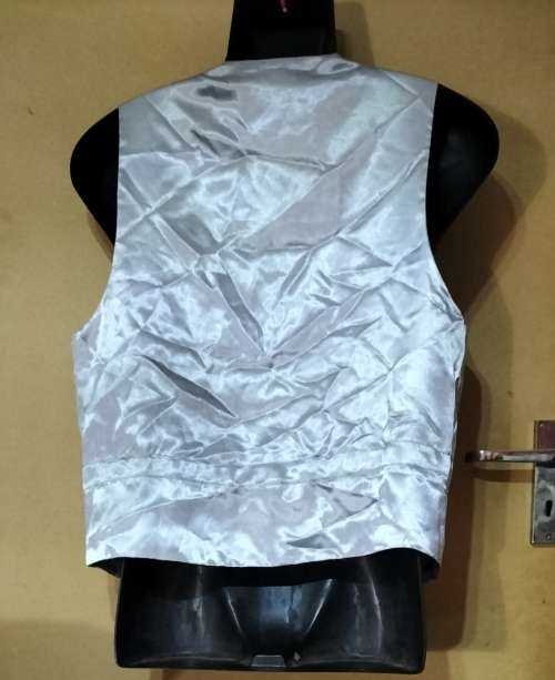 Mens - Silver Waistcoat - Make - Project Adam - Size - M