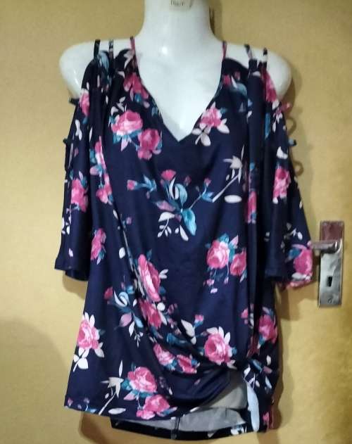 Ladies - Multicolored Top - Make - Image - Size -  38