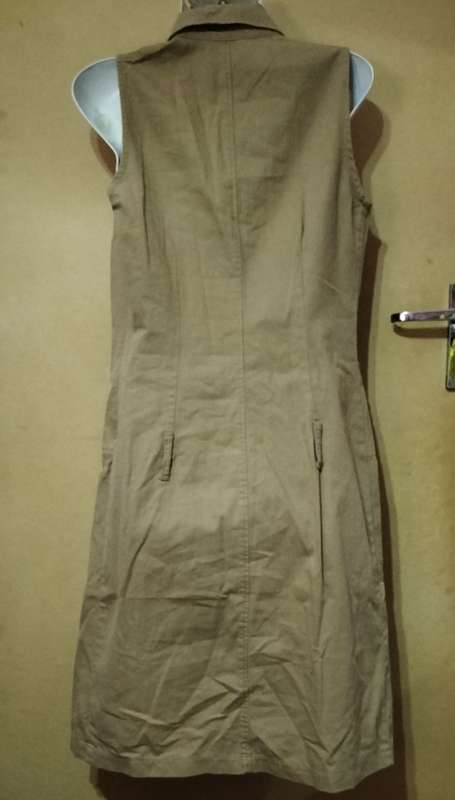 Ladies - Light Brown Dress - Make - Promod - Size - no size