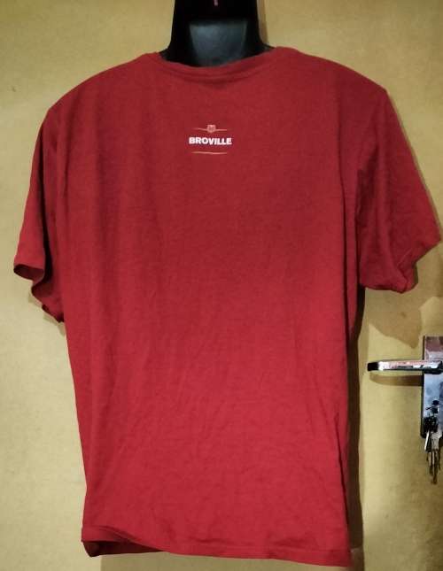 Mens - Red T-Shirt - Make - BMT - Size - L