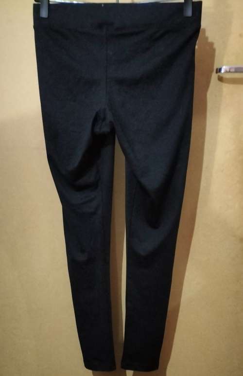 Ladies - Black Tight Pants - Make - Maxed - Size - M