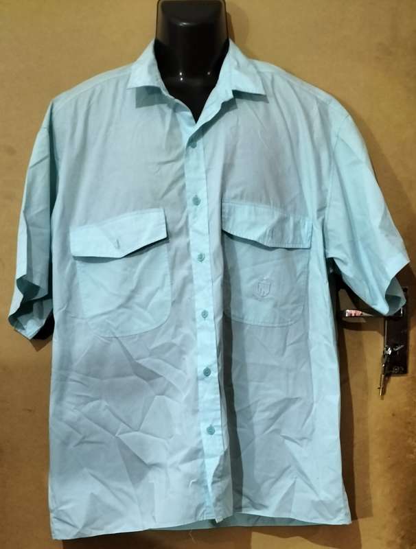 Mens - Blue Shirt - Make - Best - Size - XL