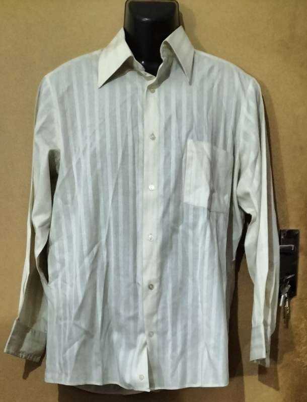 Mens - White Shirt - Make - Servus - Size - 41cm/16