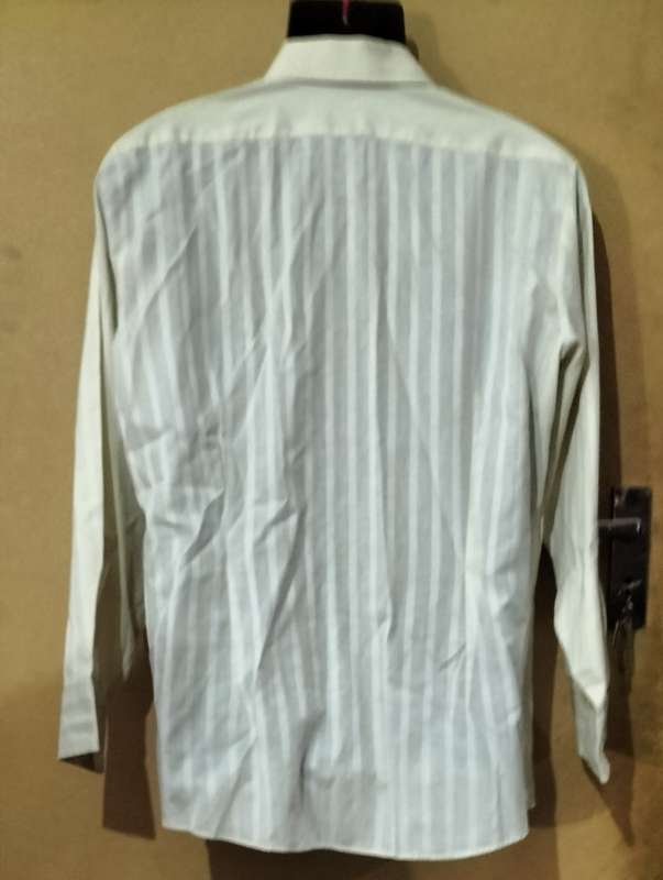 Mens - White Shirt - Make - Servus - Size - 41cm/16