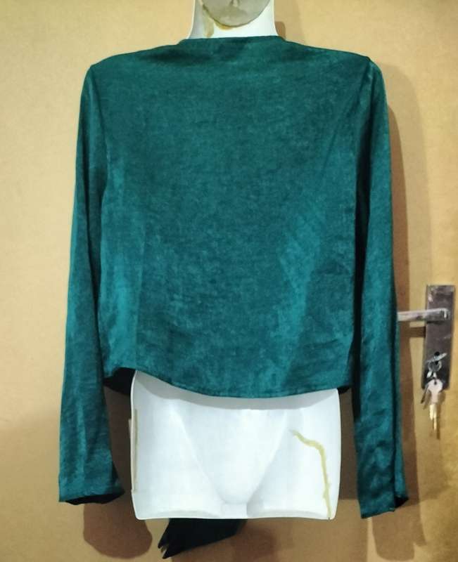 Ladies - Green Blouse - Make - Rt - Size - M