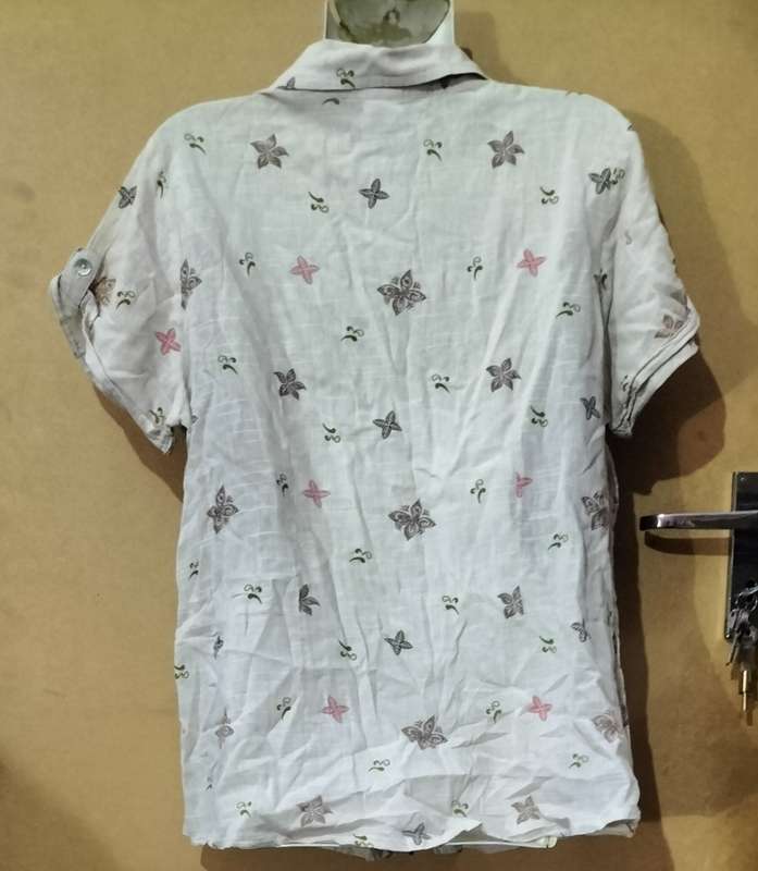 Ladies - Multicolored Blouse - Make - Fresh Produce - Size - 14