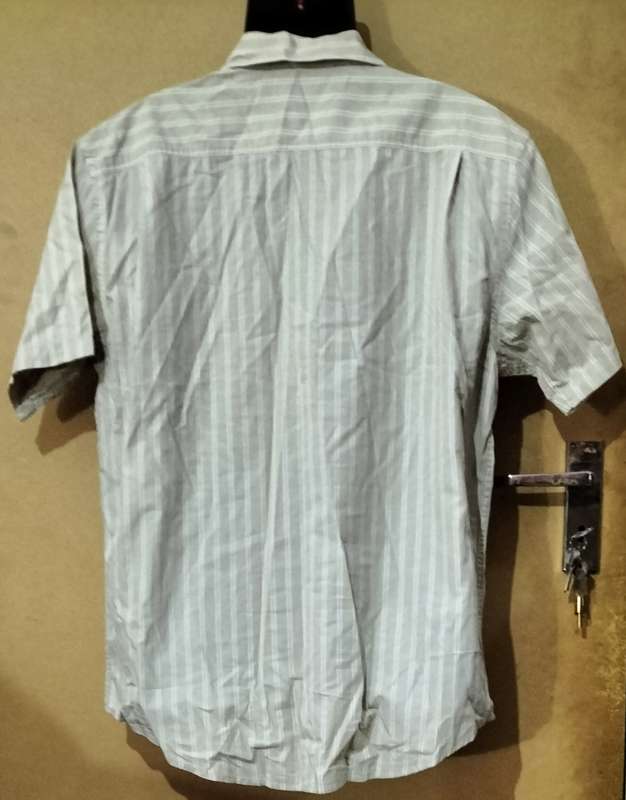 Mens - Multicolored Shirt - Make - Cu. & Co. 1933 - Size - L