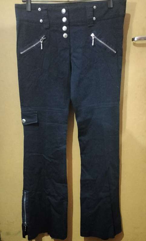 Ladies - Blue Pants - Make - Morgan - Size - no size