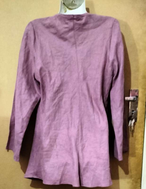 Ladies - Purple Blouse - Make - no make - Size - no size