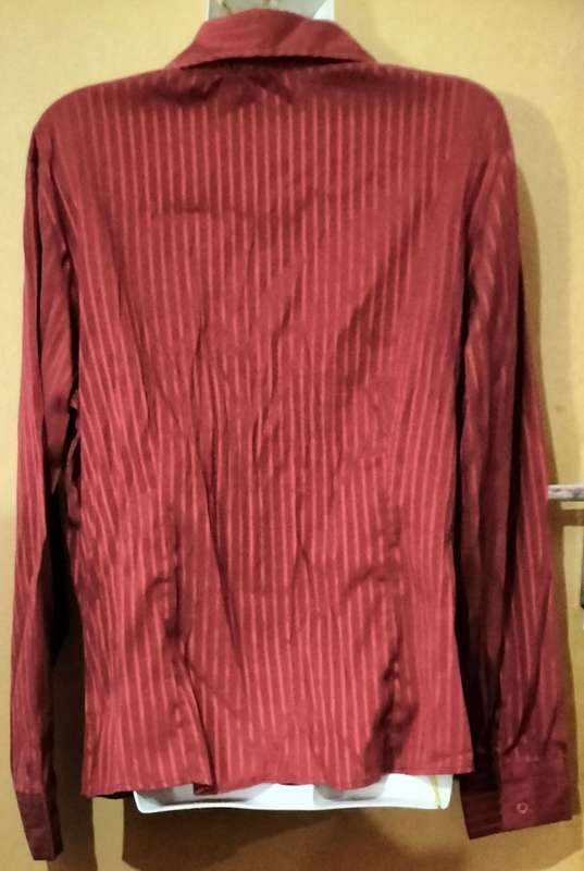Ladies - Red Blouse - Make - Fashion Express - Size - 14