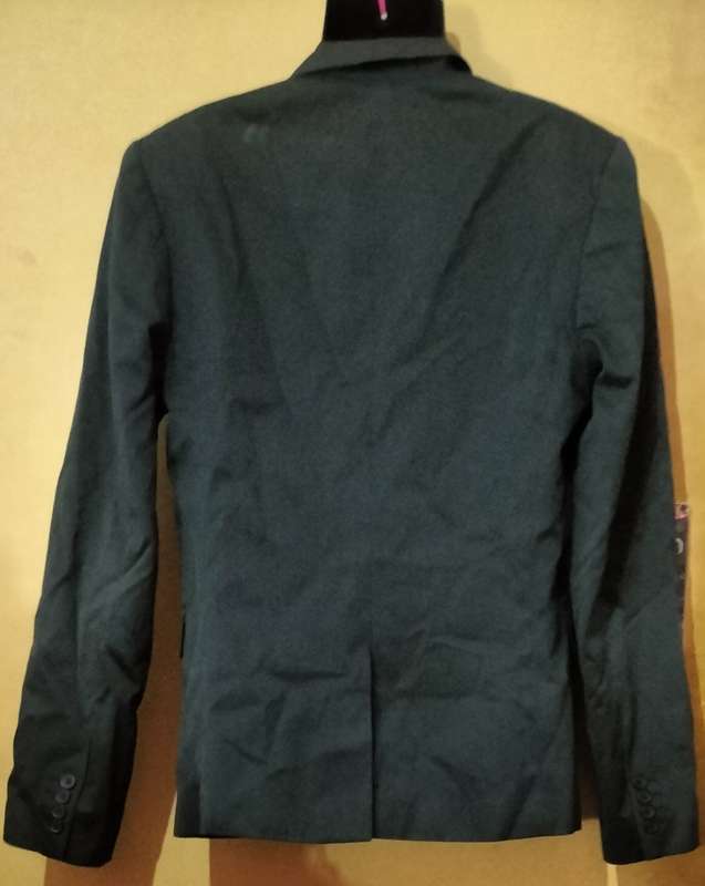 Mens - Dark Grey Jacket - Make - Urban - Size - S