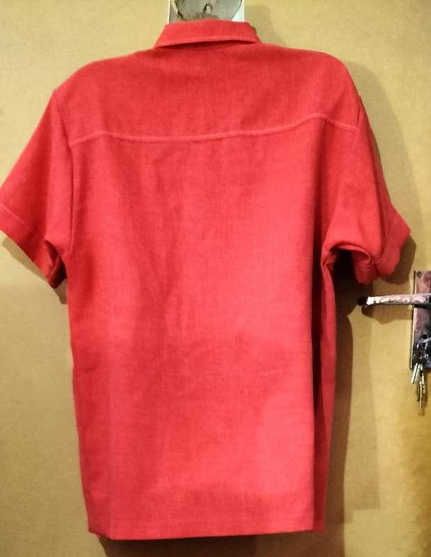 Ladies - Orange Blouse - Make - Sally Faye - Size - 14