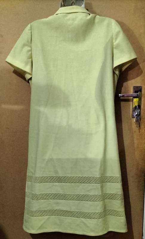 Special! Ladies - Yellow Dress - Make - Simone - Size - 36