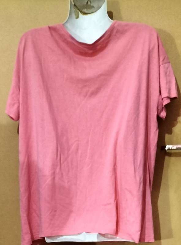 Ladies - Pink Pajama Top - Make - Woolworths Sleepwell  - Size - M