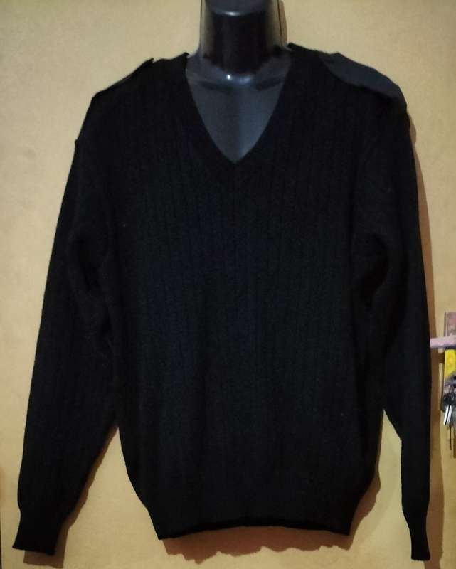 Mens - Black Jersey - Make - Simon Workwear - Size - XL