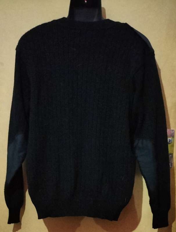Mens - Black Jersey - Make - Simon Workwear - Size - XL