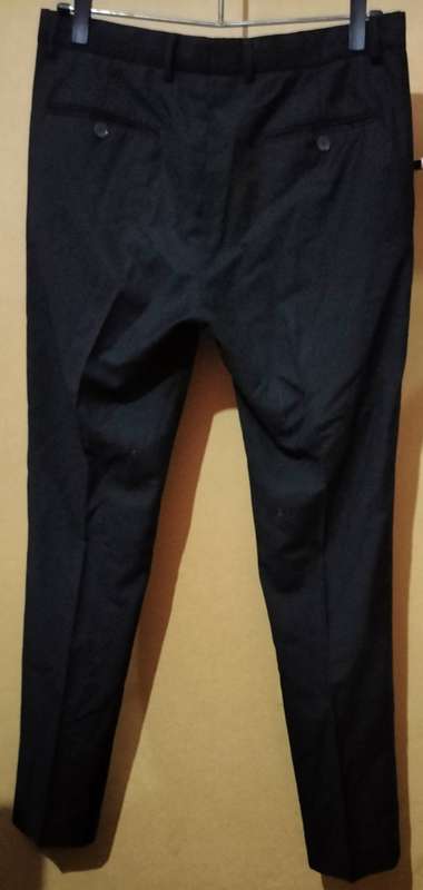 Mens - Black Pants - Make - D66 - Size - 32 Skinny