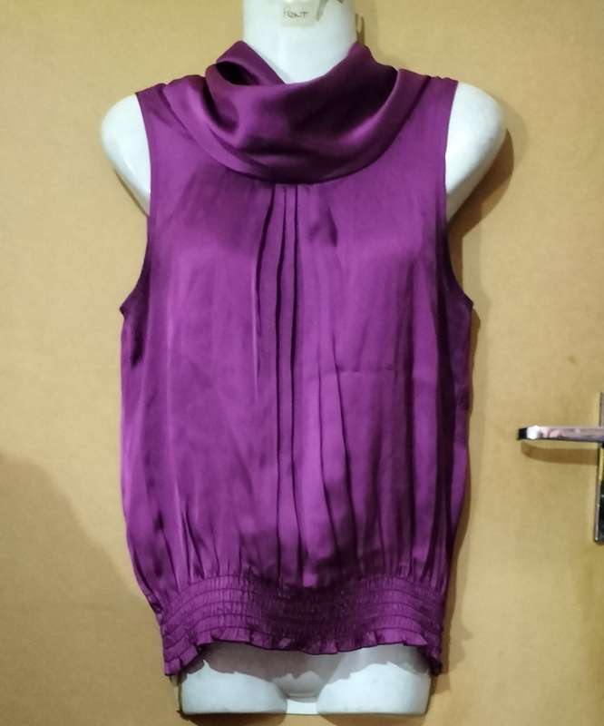 Ladies - Purple Top - Make - Petite - Size - 10/P