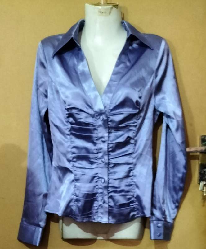 Special! Ladies - Purple Blouse - Make - Inwear- Size - 34