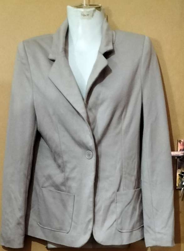 Ladies - Light Grey Blazer  - Make - Cotton On - Size - XS