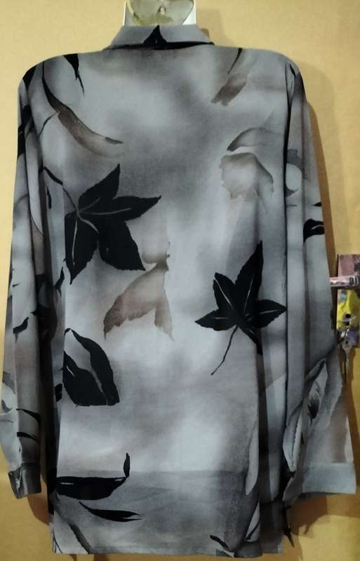 Ladies - Multicolored Blouse - Make - Edge - Size - M