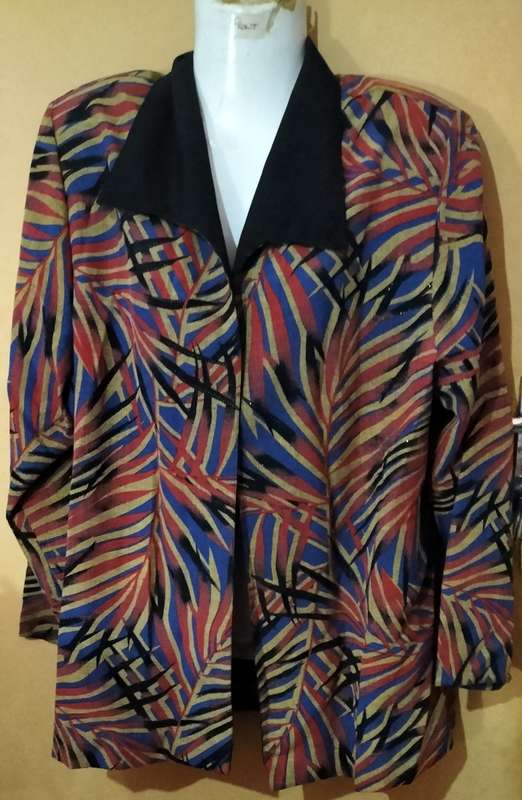 Ladies - Multicolored Blazer - Make - Baba Boutique - Size - No Size