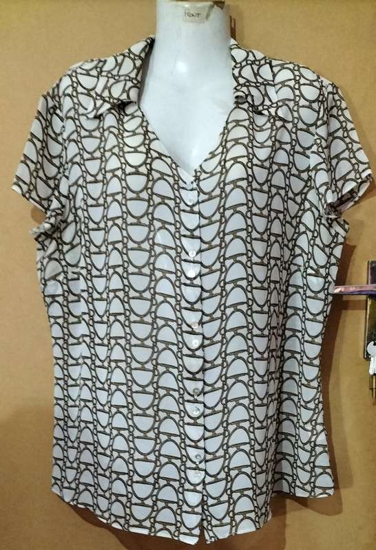 Special! Ladies - Thin Multicolored Blouse - Make - Penny C - Size - 16