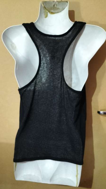 Ladies - Thin Black Top - Make - Red X - Size - M