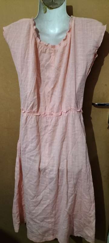 Ladies - Peach Dress - Make - Princess - Size - bust 86cm, height 164cm