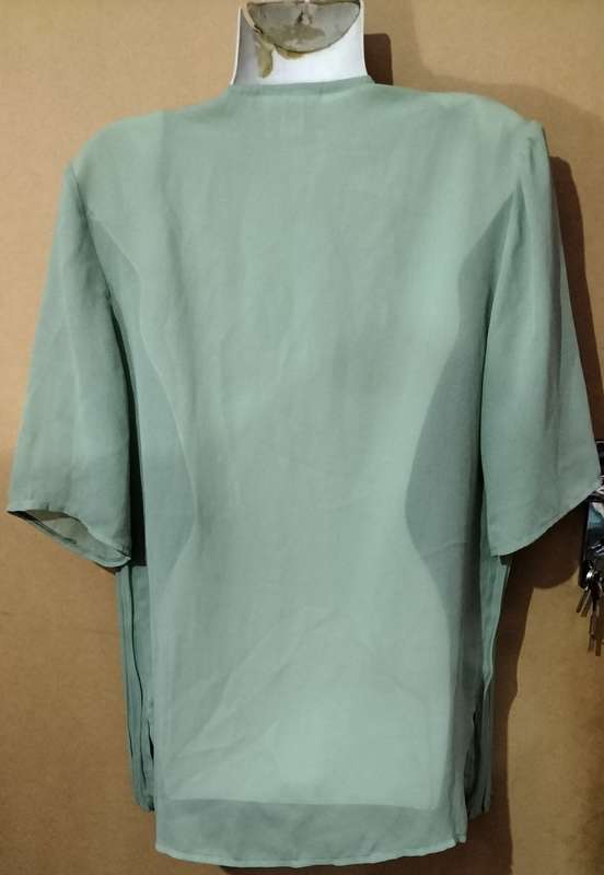 Ladies - Green Blouse - Make - Jet Clothing - Size - 10