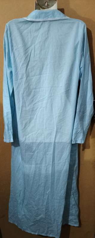 Ladies - 3 Pce Blue & White Pajama Outfit- Make - Jet - Size -M,  bust 92-97cm