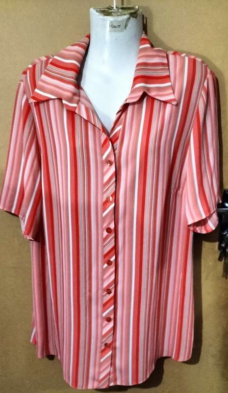 Special! Ladies - Multicolored Blouse - Make - Donna-Claire - Size - 16