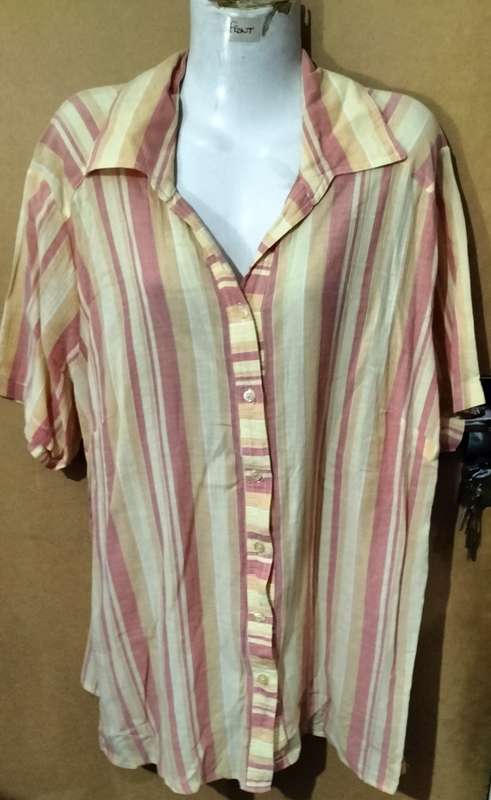 Special! Ladies - Multicolored Blouse - Make - Donna-Claire - Size - 18