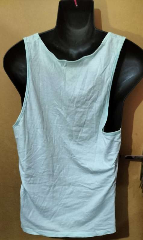 Mens - Green Sleeveless Shirt - Make - Maui & Sons - Size - L