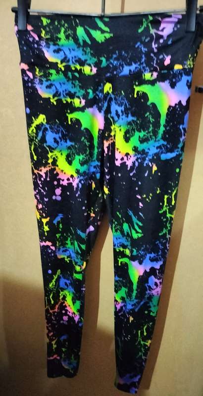 Ladies - Multicolored Tights - Make - Shein - Size - XS