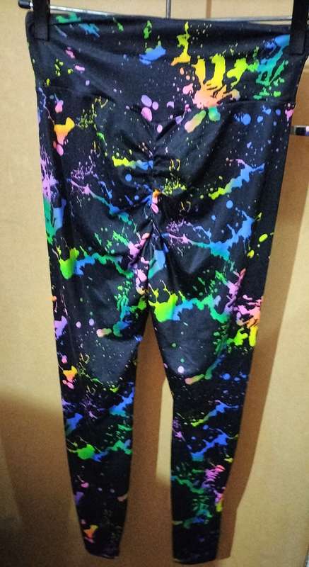 Ladies - Multicolored Tights - Make - Shein - Size - XS