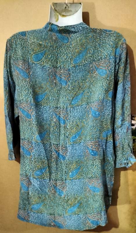 Ladies - Multicolored Blouse - Make - Christina - Size - M