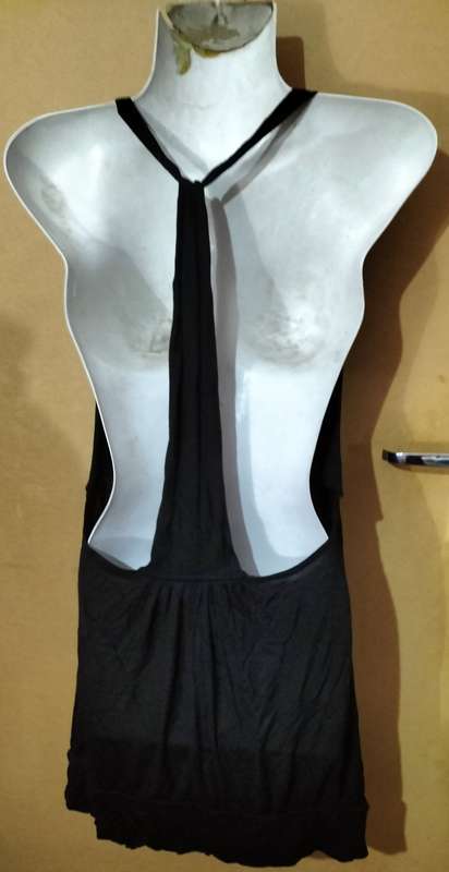 Ladies - Black Top - Make - Attitude - Size - XL