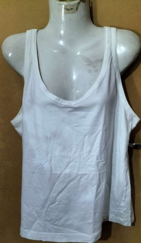 Ladies - White Top - Make - Donna-Claire - Size - 20