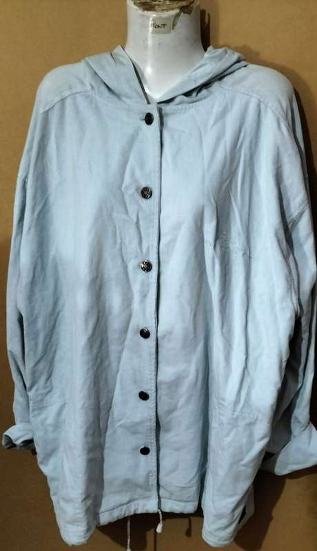 Ladies - Blue Hoodie Shirt - Make - no make - Size - XL