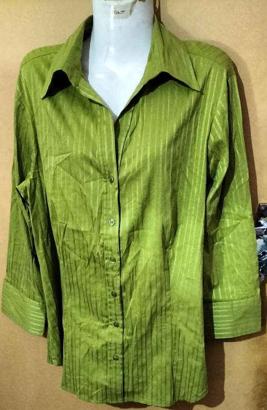 Ladies - Green Blouse - Make - Finnigans - Size - 42