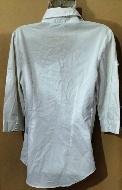 Ladies - White Blouse - Make - Legit - Size - 8